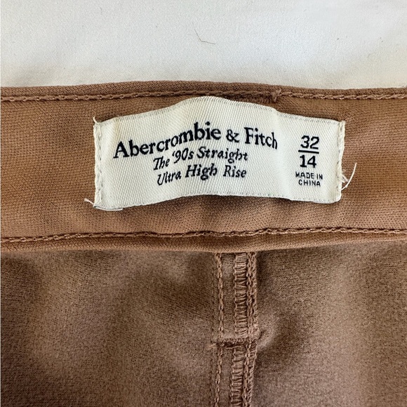 Abercrombie & Fitch Women’s Brown Leather Pants - Picture 2 of 6